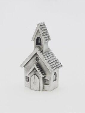 Lisa Leonard Pewter  Mini Church Decorative Accent for Holiday Home